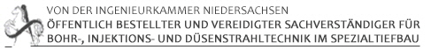 ffentlich bestellter und vereidigter Sachverstndiger fr Bohrtechnik, Injektionstechnik und Dsenstrahlverfahren im Spezialtiefbau
