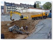 Herstellung der Bodenngel zur Bschungssicherung